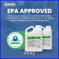 Diquat Weed Killer, Fast-Acting Formula for Aquatic and Landscape Weeds, Safe