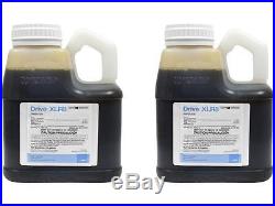 Drive XLR8 Herbicide 2x 1/2 gal bottles kills crabgrass quinclorac free shipping