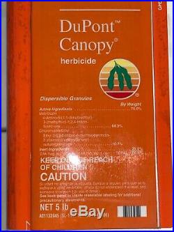 Dupont Canopy Herbicide, 5 LBS Container