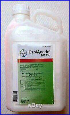 EsplAnade 200 SC Pre-emergent Herbicde, 2.5 gallon (320 oz), Indaziflam, Bayer