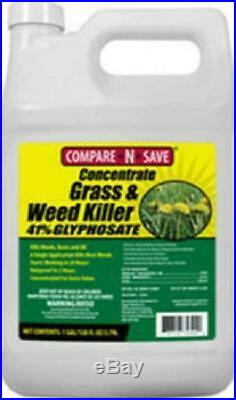 Fast Weed Grass Killer 1 Gallon Concentrate 2 Hours Rainproof 41% Glyphosate HDX