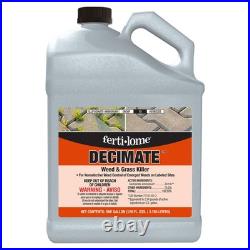 Fertilome Decimate Non-Selective Weed & Grass Killer Concentrate, 1gal Fertilome Decimate Non-Selective Weed & Grass Killer Concentrate, 1gal