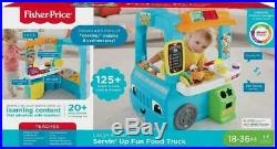 Fisher-Price Laugh Learn Servin' Up Fun Pretend Food Truck Children Cooking Play