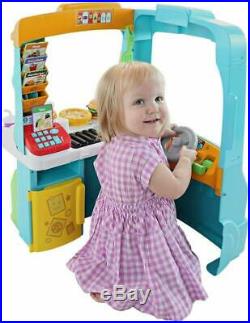 Fisher-Price Laugh Learn Servin' Up Fun Pretend Food Truck Children Cooking Play