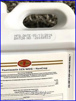 Flumioxazin 51% WDG Non-Crop, Aquatic Weed Control Unopened 5 Pounds Granular