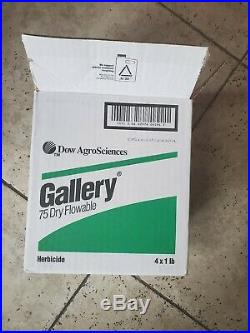 Gallery 75 DF Herbicide 4 1pound containers