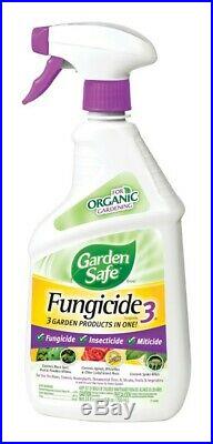 Garden Safe Fungicide 3 Organic Concentrated Liquid Fungicide 24 oz