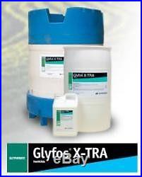 Glyfos X-TRA generic Roundup Pro 41% Glyphosate 2 x 2.5 gallon jug free shipping