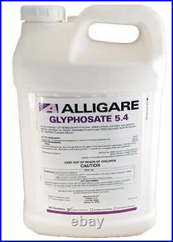 Glyphosate 5.4 53.8% Aquatic Glyphosate (No surfactant) 2.5 Gallons