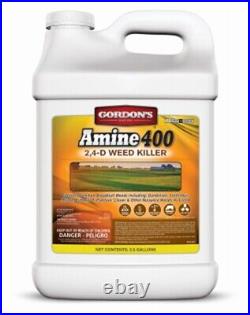 Gordon's 8141122 2.5 Gallon Amine 400 2,4-D Weed Killer Herbicide Pack of 1