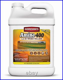 Gordon's 8141122 Amine 400 Weed Killer, 2,4-D, 2.5-Gallon Concentrate Quantity