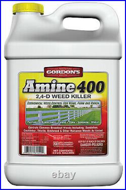 Gordons 8141122 Amine 400 Weed Killer, 2,4-D, 2.5-Gal. Concentrate Quantity 2