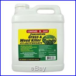 Grass Weed Killer, 41-Percent Concentrate Glyphosate, Roundup Herbicide 2.5-Gallon