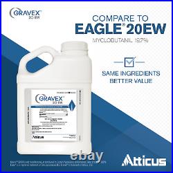 Gravex 20 EW (1 GAL) Fungicide (Compare to Eagle 20EW) Myclobutanil 19.7%