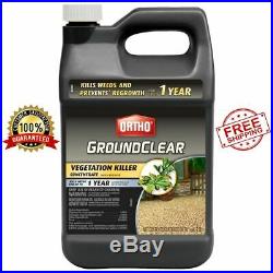 GroundClear Vegetation Killer 1gal Concentrate Prevents Regrowth Of Weed & Grass
