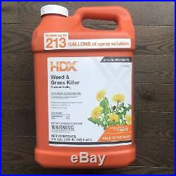 HDX Weed Grass Killer 2.5 Gallons New Free Shipping