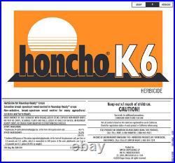 Honcho K6 Herbicide (2.5 Gallons) Glyphosate 48.7% Powerful Weed Control