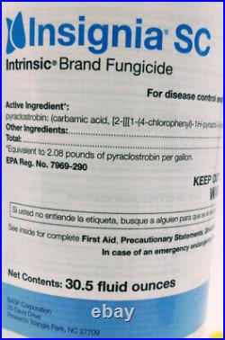 Insignia SC Intrinsic Brand Fungicide 30.5 Fluid Ounces BASF