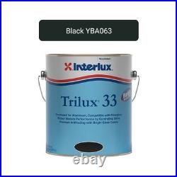 Interlux Trilux 33 Antifouling Boat Bottom Paint Black 1 Gallon YBA063G