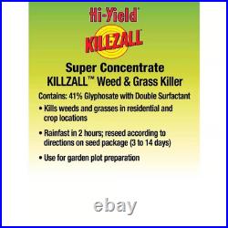 Killzall Hi-Yield Killzall, 2.5 Gallon, Glyphosate Con, Weed Grass Killer 33701