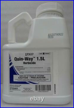 Lesco Quin-Way Herbicide, 1.5L Lot of 4