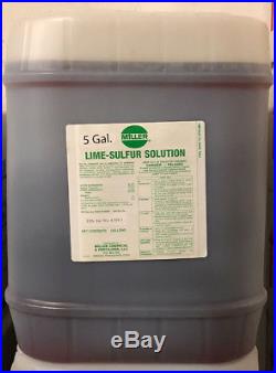 Lime Sulfur 5 Gallons, Calcium Polysulfide 29% by Miller Chemical