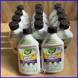 Lot Of 14 Organic Garden Safe Neem Oil Extract Concentrate 10 Oz Insecticide