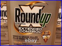 Lot of 15 Roundup Extended Control Weed & Grass Killer 32oz Concentrate