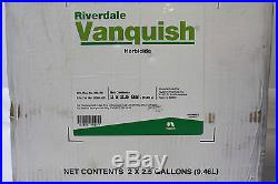Lot of 2 Riverdale Vanquish Weed Killer Herbicide 2.5 Gallon