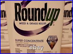 Lot of 3 Roundup Super Concentrate Weed & Grass Killer 35.2 oz. (5100710)