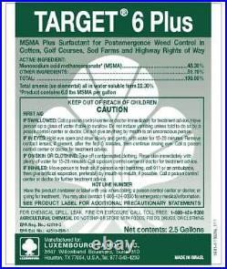 MSMA Target 6.6 Post-emergent Herbicide 2.5 G 51% no shipping to states listed
