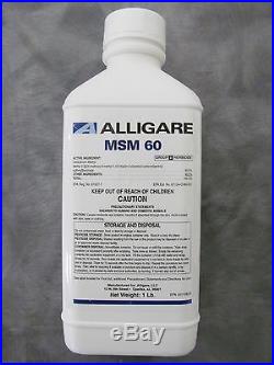 MSM 60DF Herbicide 16oz Metsulfuron-Methyl 60% By Alligare
