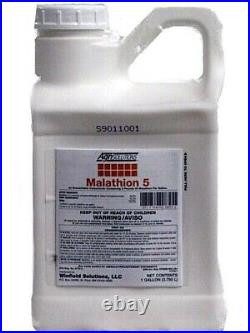 Malathion 5EC Insecticide 1 Gallon FRUIT VEGETABLE LAWN Insecticide