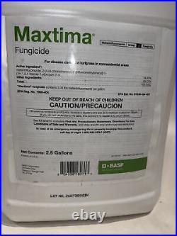Maxtima Fungicide -D-Base 2.5 Gallons. Free Shipping