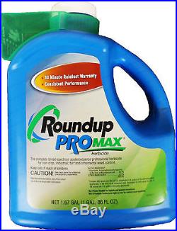 Monsanto RoundUp Promax Weed Killer Concentrate 1.67 Gallon Jug