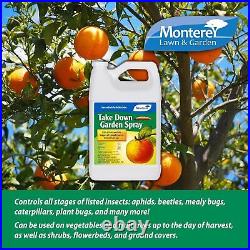 Monterey Lawn & Garden Take Down Garden Insecticide and Miticide, 1 Gal