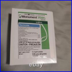 Monument 75WG Herbicide 5x5gm Packets- Trifloxysulfuron Post Emergent