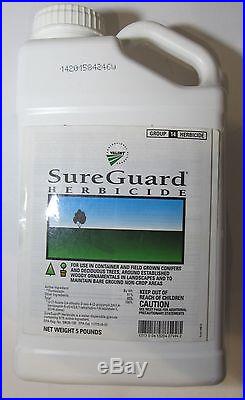 New 5 Lbs Gallon Container Sureguard Herbicide Long Lasting 10-acre Coverage