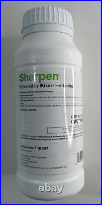 New 1-quart Bottle Basf Sharpen Kixor Agricultural Crop Herbicide Concentrate