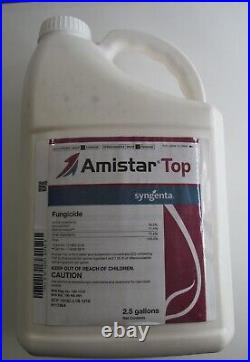 New 2.5 Gallon Bottle Of Amistar Top Broad Spectrum Crop Fungicide Concentrate