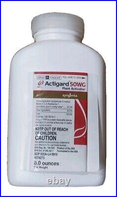 New Actigard 50WG Plant Activator fungicide Syngenta 8oz By Syngenta