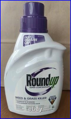 New Roundup Super Concentrate Weed & Grass Killer 64oz. +