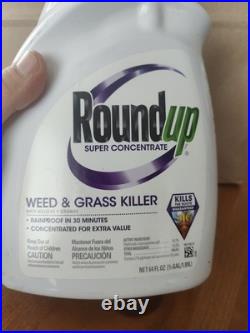 New Roundup Super Concentrate Weed & Grass Killer 64oz. +