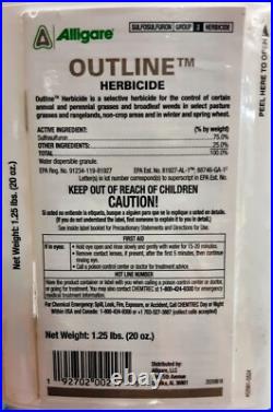 OUTLINE Herbicide 20oz / 1.25LBS Sulfosulfuron
