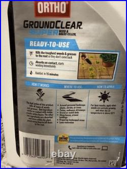 Ortho GroundClear Super Weed and Grass Killer1 with Comfort Wand 4 Gallons