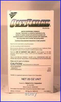 Outrider Herbicide 20 Ounces (Sulfosulfuron 75%) by Monsanto