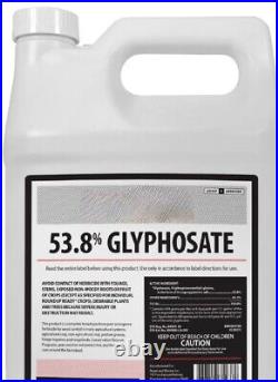 PRIVATE LABEL Weed & Grass Killer 2.5 GALLON 53.8 Glyphosate-Free Shipping
