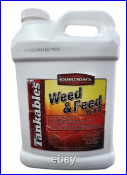 Pbi Gordon's 7171120 2.5 Gallon Liquid Weed & Feed Lawn Fertilizer 15-0-0