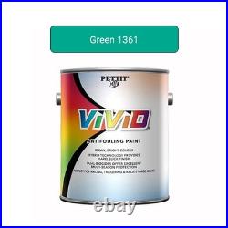 Pettit Vivid Antifouling Ablative Bottom Paint Green Quart 1361Q