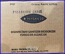 Physan 20 16 oz ounce (Case Of 12) NEW FREE SHIPPING